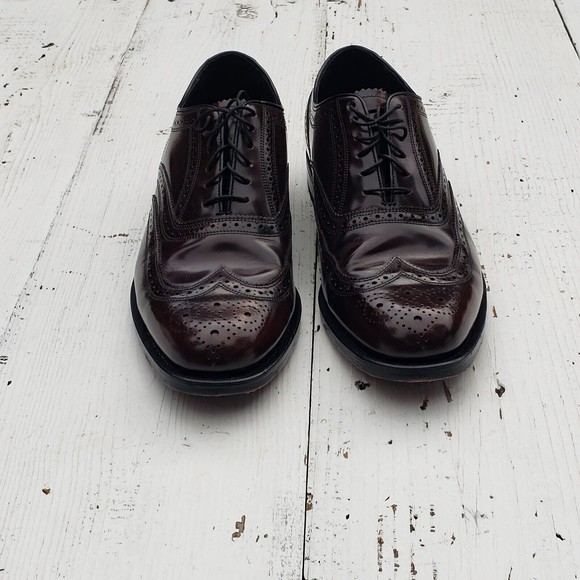 Florsheim Men\'s Gladiator Full-grain Leather Dress Shoes SZ 42 US 8.5 WORN ONCE main image 4
